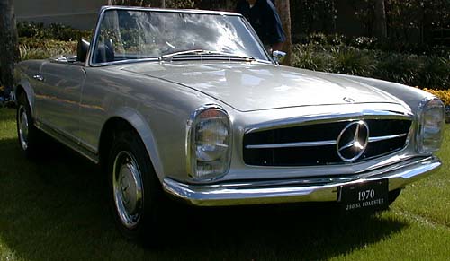 Car 1970 MercedesBenz 280 SL Convertible