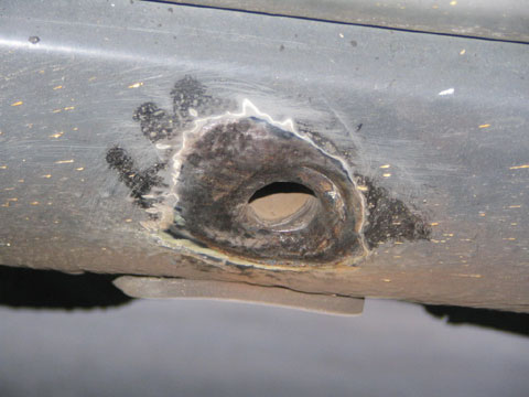 Mercedes w126 rust repair #6
