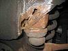 300D (W123) Weld repair of rusted chassis & floorpans-1-driverside-rear-buffersupport.jpg