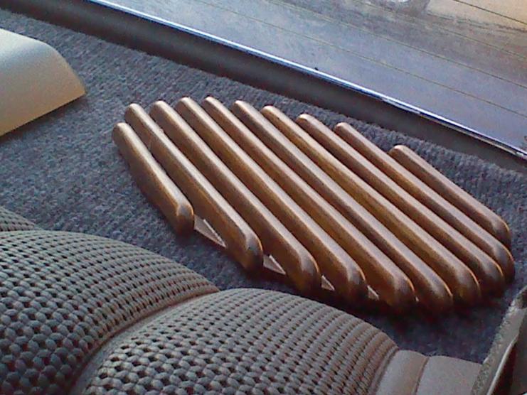 wood speaker grill