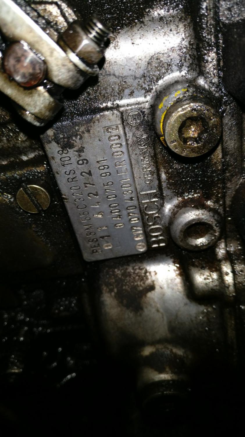 Leaking injection pump PeachParts MercedesBenz Forum