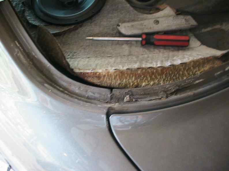 Mercedes rear window seal replacement #6