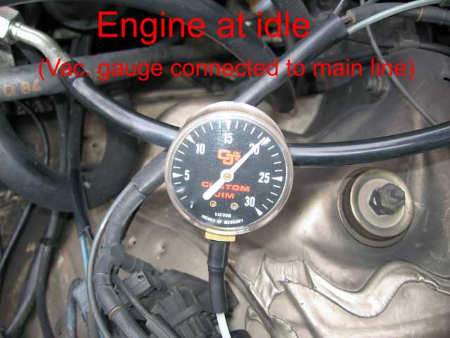 Mercedes diesel engine blow by