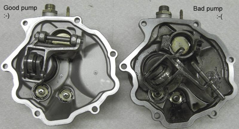 Vacuum pump oil leak mercedes #6