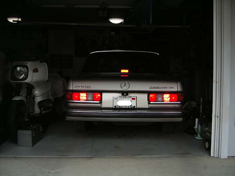 Mercedes benz rear fog light #5