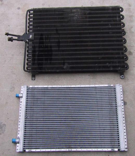 Parallel flow condenser mercedes