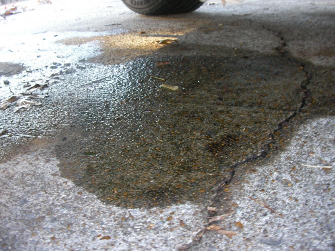 Mercedes antifreeze leak #3