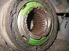Any pointers before swapping 85 300TD low. control arms with hubs? - perhaps damaged?-hub3.jpg