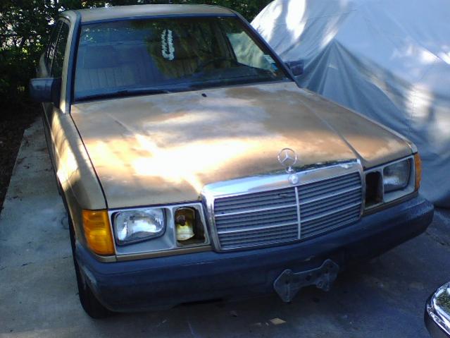 1984 Mercedes 190d parts #2