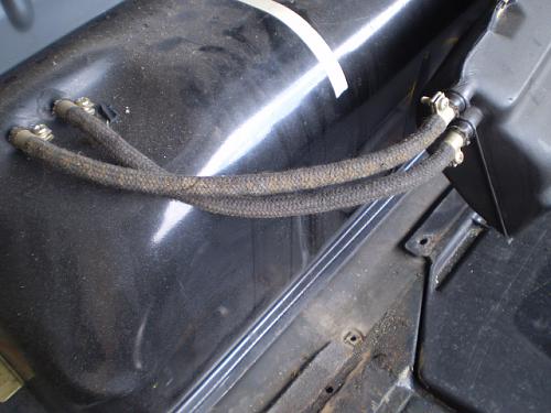 Mercedes trunk fuel tank #7
