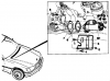 Where is the starter & ignition switch located on W140-starter.gif