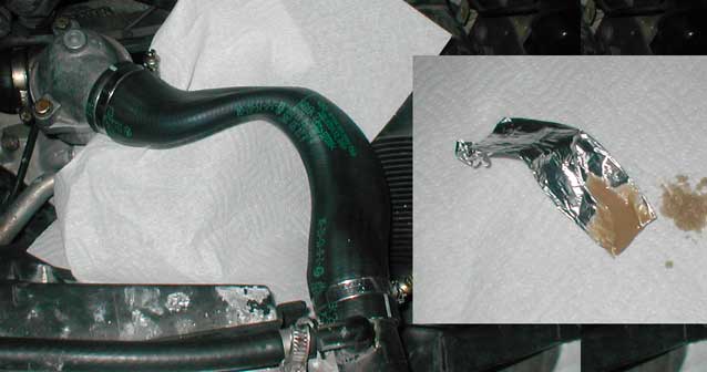 Oil in Coolant and Collapsed Radiator Hose - PeachParts Mercedes-Benz Forum