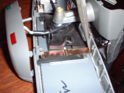 W140 rear clearance view mirror