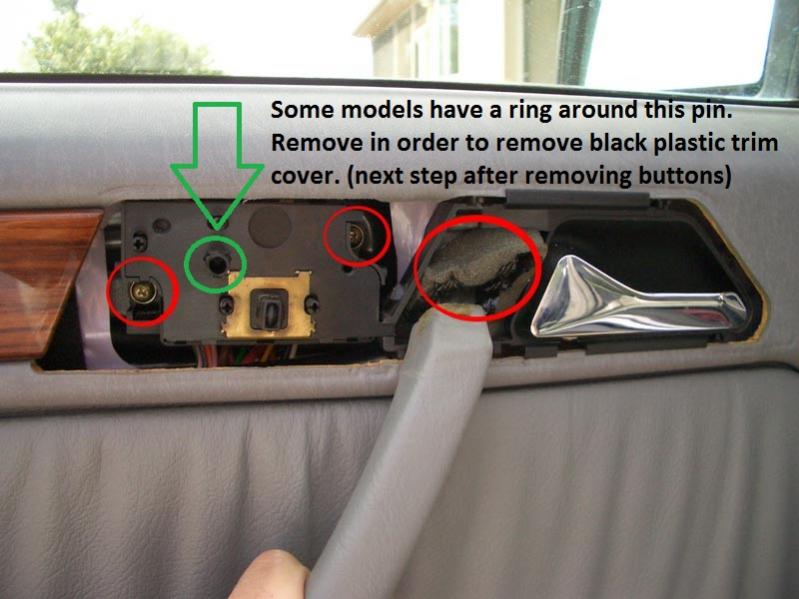 Remove door panel mercedes w126