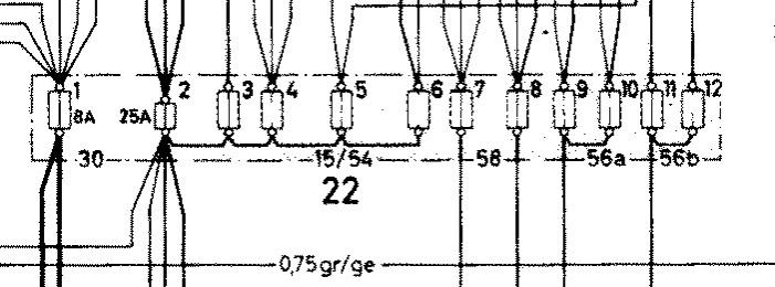 HELP: I need fuse sizes for a W114 250CE...with a 240D engine