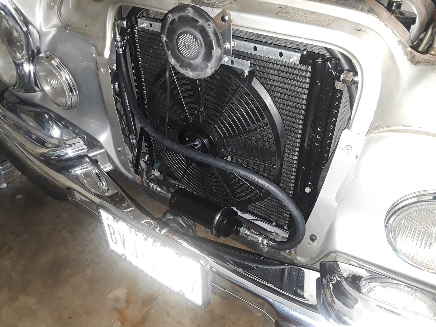 Dual AC condensers on w108 PeachParts MercedesBenz Forum