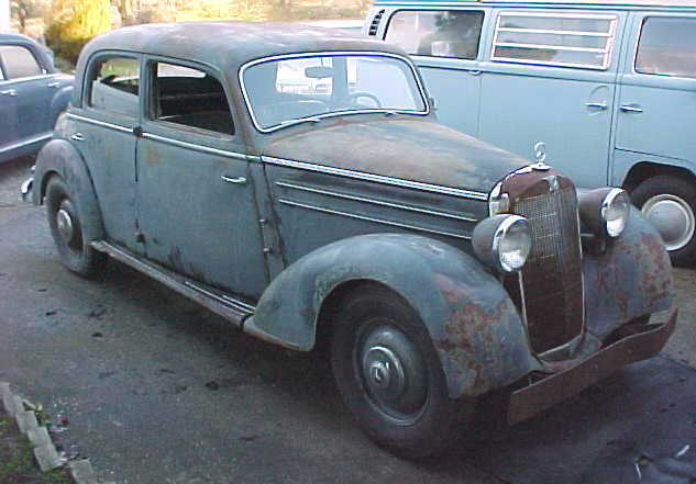 Parts mercedes 1954 170d #5