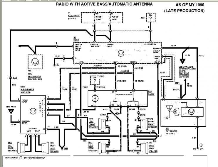 1988 Mercedes 300E Wiring Diagram from www.peachparts.com