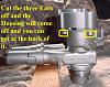 Electrical connector at rear of ignition electrical switch w123-steering-colum-lock-screw-ears.jpg