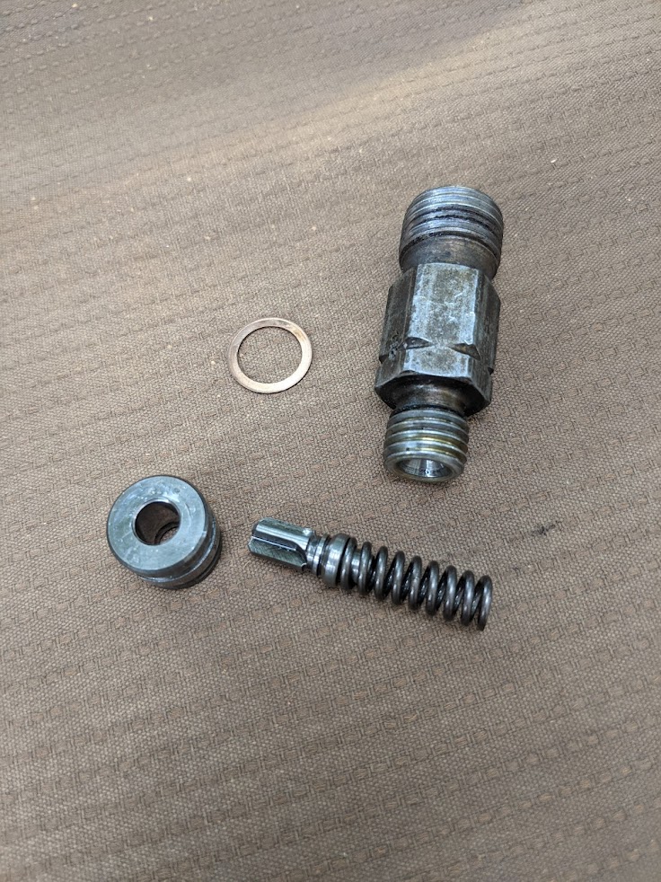 OM617 injector return fuel flow and rough idle PeachParts Mercedes