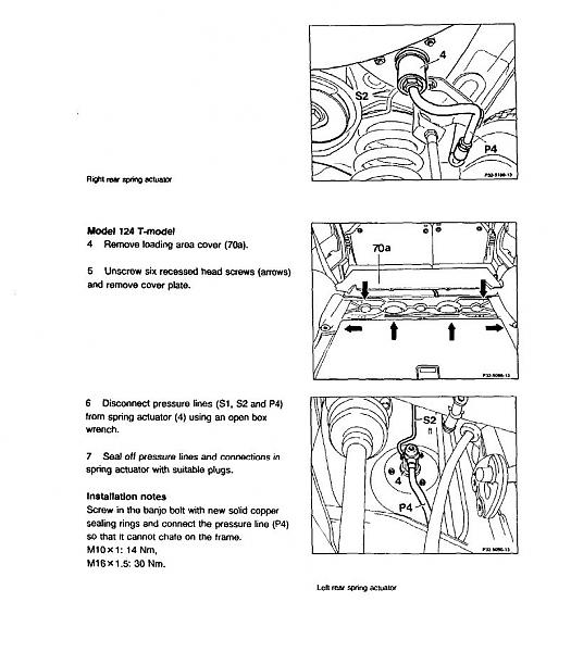87 300TD self levelling suspension query - Page 2 - PeachParts Mercedes ...